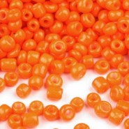 Glas rocailles - ± 2 mm Dutch orange